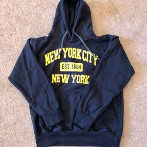 Navy Blue NYC Hoodie